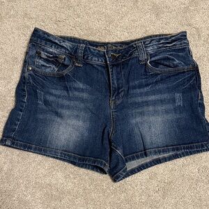 Cato Dark Blue Denim Jean Shorts